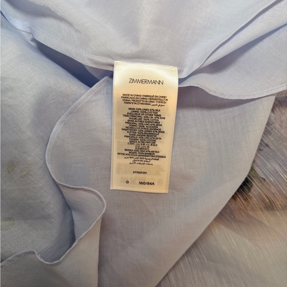 Zimmermann Lilac Floral Kids Dress - Picture 4 of 6